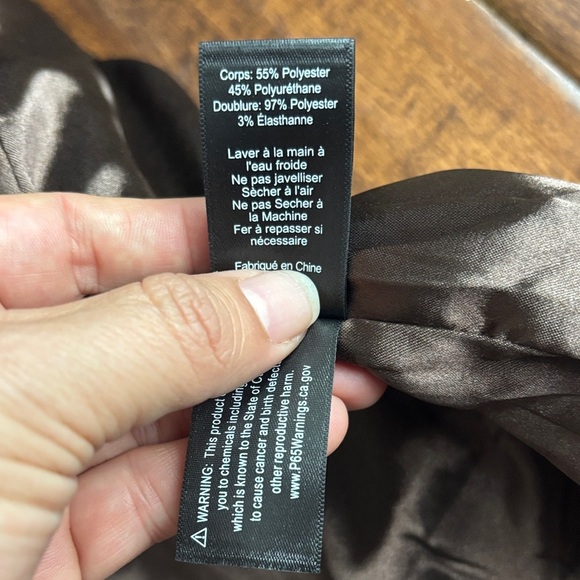 Lush Black Faux Leather Mini Skirt - Picture 8 of 8